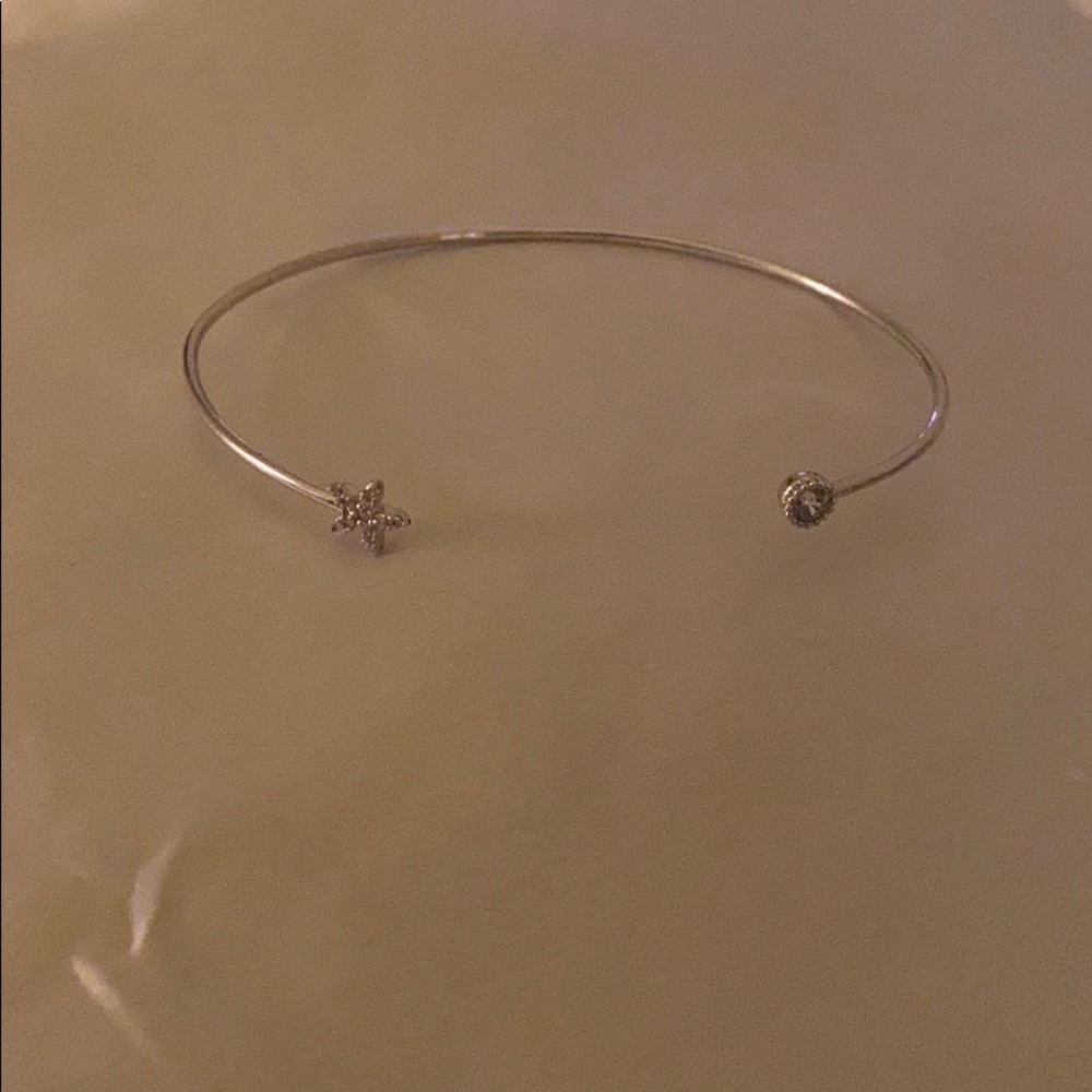 🔥New! Dainty Rhinestone Star and Ball Bangle🔥